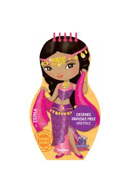 Copertă produs Desenez păpușile mele orientale cu Zeina