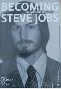 Copertă produs Becoming Steve Jobs