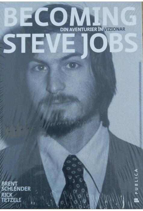 Copertă produs Becoming Steve Jobs