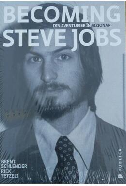 Copertă produs Becoming Steve Jobs