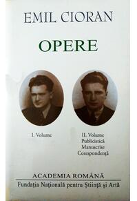Copertă produs Emil Cioran. Opere (Vol. I+II)