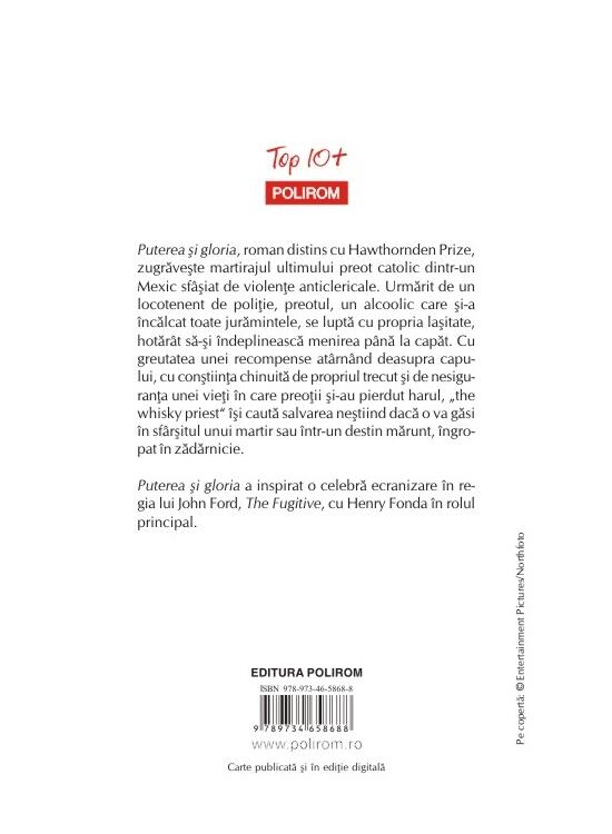 Copertă produs Puterea şi gloria (Top 10+) - gallery big 2