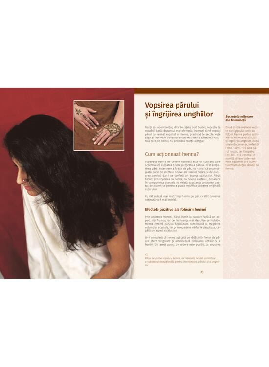 Copertă produs Henna. Pictură corporală, vopsirea părului, utilizări terapeutice - gallery big 2