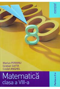 Copertă produs Matematică clasa a VIII-a. Partea II (esențial)