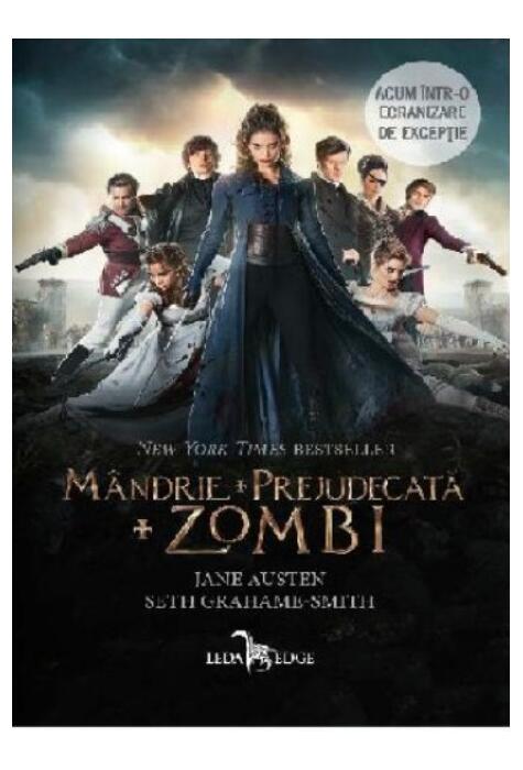 Copertă produs Mândrie + Prejudecată + Zombi