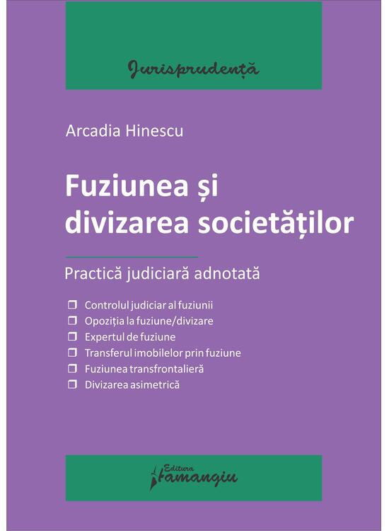 Copertă produs Fuziunea și divizarea societăților - gallery big 1