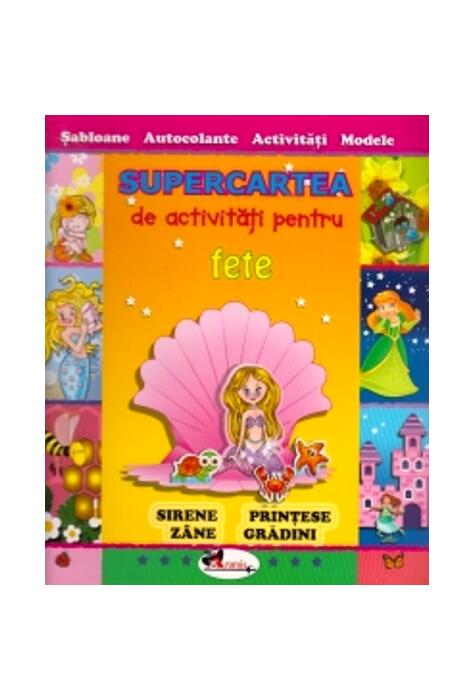 Copertă produs Supercartea de activităţi pentru fete