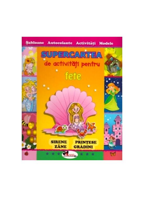 Copertă produs Supercartea de activităţi pentru fete - gallery big 1