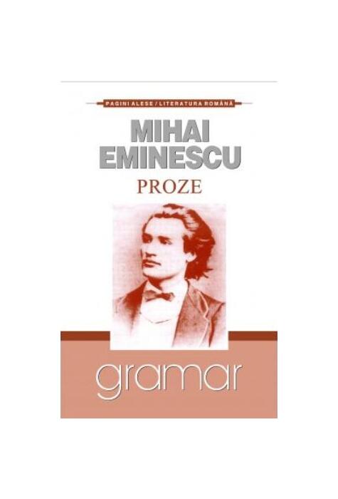 Copertă produs Proze. Mihai Eminescu