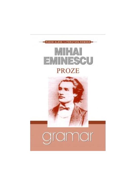 Copertă produs Proze. Mihai Eminescu - gallery big 1