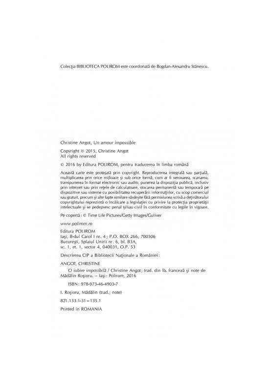 Copertă produs O iubire imposibilă - gallery big 3
