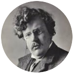 Fotografie autor G.K. Chesterton