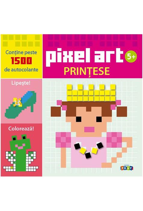 Copertă produs Pixel Art. Prințese