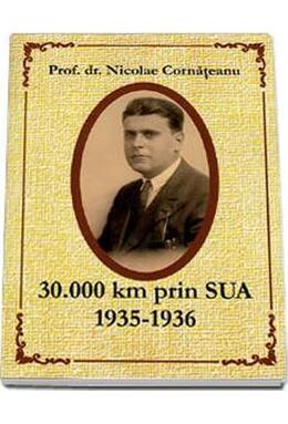 Copertă produs 30000 km prin SUA 1935-1936