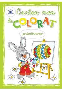 Copertă produs Cartea mea de colorat Primăvara