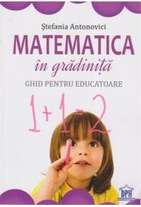 Copertă produs Matematică &icirc;n gradiniţă. Ghid pentru educatoare