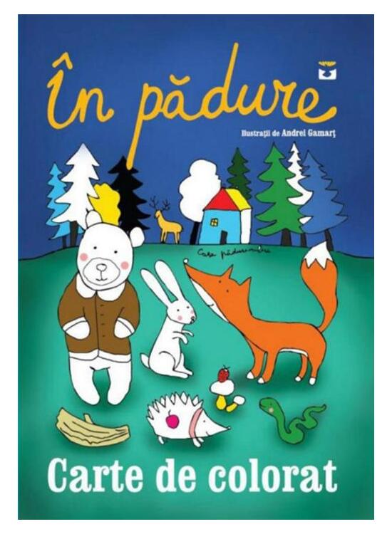 Copertă produs În pădure. Carte de colorat - gallery big 1