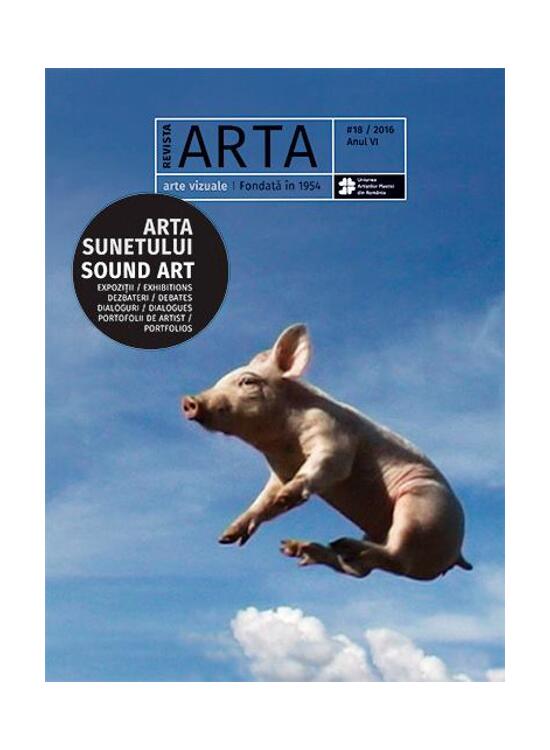 Copertă produs Revista ARTA #18/2016. Arta sunetului / Sound Art - gallery big 1