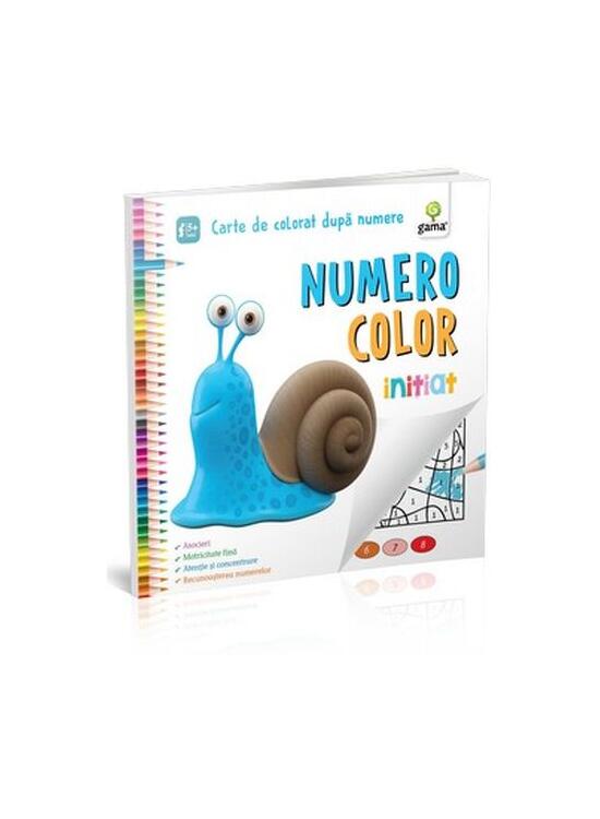 Copertă produs NumeroColor Inițiat. Carte de colorat după numere - gallery big 1