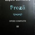 Copertă produs Proză. Opere complete III - gallery small 