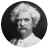 Fotografie autor Mark Twain