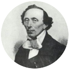 Fotografie autor Hans Christian Andersen