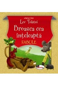 Copertă produs Broasca cea înțeleaptă. Fabule