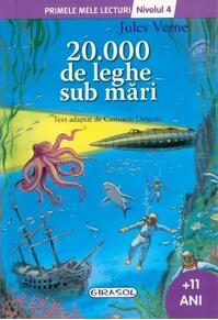 Copertă produs 20000 de leghe sub mări. Primele mele lecturi (Nivelul 4)