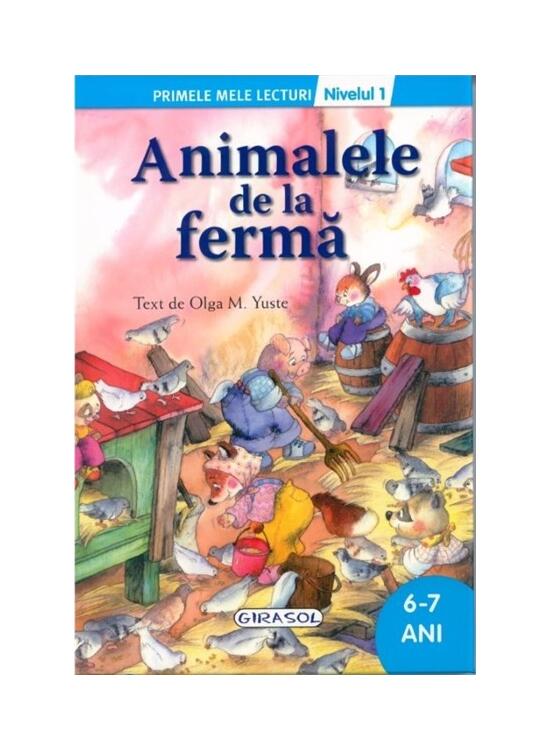 Copertă produs Animalele de la fermă. Primele mele lecturi (Nivelul 1) - gallery big 1