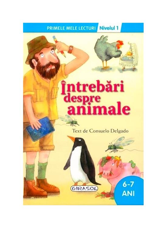 Copertă produs Întrebări despre animale. Primele mele lecturi (Nivelul 1) - gallery big 1