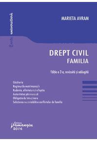 Copertă produs Drept civil. Familia