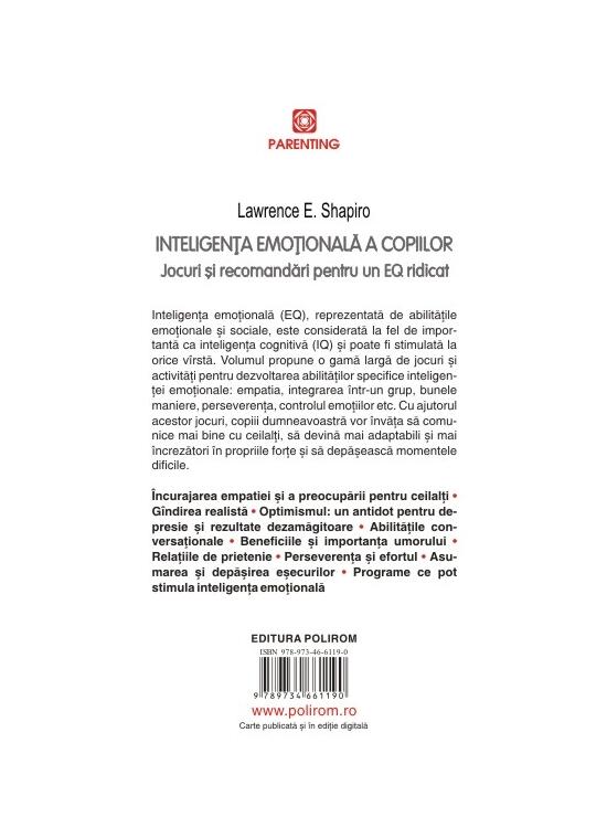Copertă produs Inteligenţa emoţională a copiilor - gallery big 2