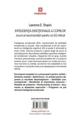 Copertă produs Inteligenţa emoţională a copiilor