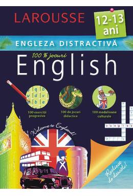 Copertă produs Larousse. Engleza distractivă 12-13 ani
