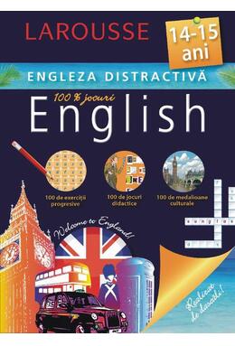 Copertă produs Larousse. Engleza distractivă 14-15 ani