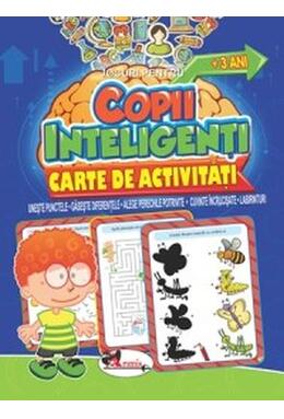 Copertă produs Jocuri pentru copii inteligenți, +3 ani. Carte de activități