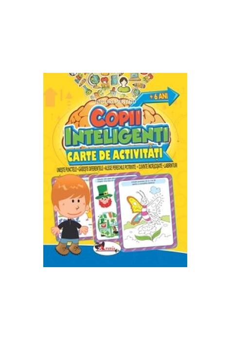 Copertă produs Jocuri pentru copii inteligenți, +6 ani. Carte de activități