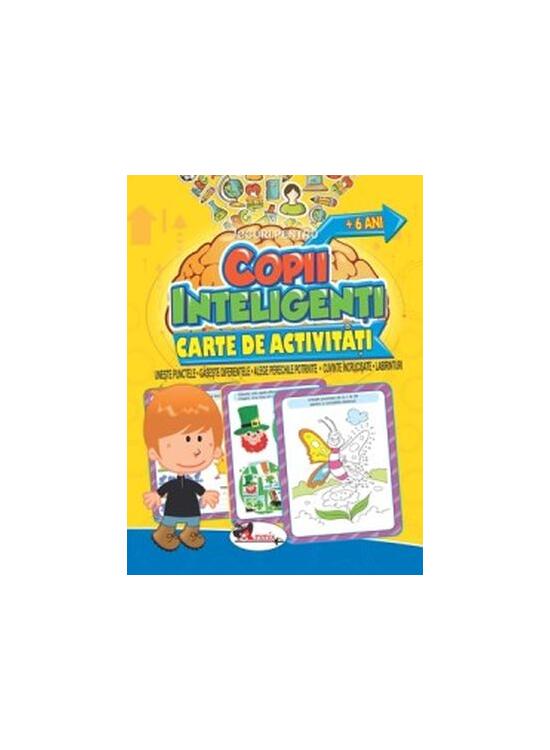 Copertă produs Jocuri pentru copii inteligenți, +6 ani. Carte de activități - gallery big 1