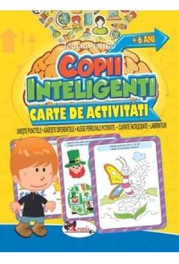 Copertă produs Jocuri pentru copii inteligenți, +6 ani. Carte de activități