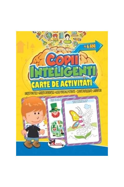 Jocuri pentru copii inteligenți, +6 ani. Carte de activități