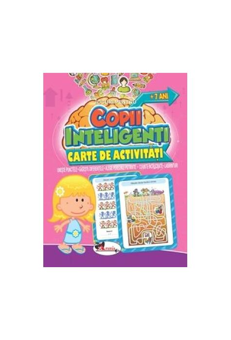 Copertă produs Jocuri pentru copii inteligenți, +7 ani. Carte de activități
