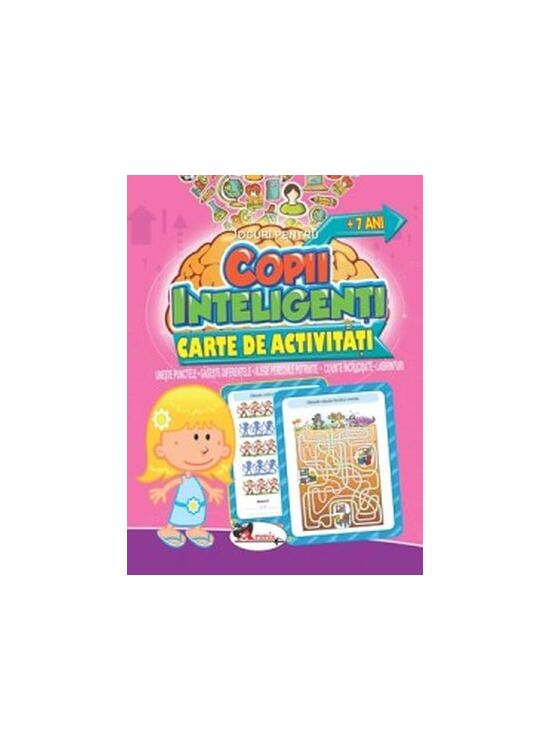 Copertă produs Jocuri pentru copii inteligenți, +7 ani. Carte de activități - gallery big 1
