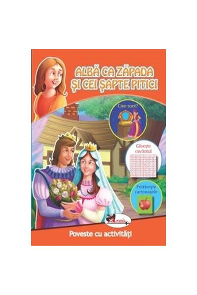 Albă ca zăpada și cei șapte pitici. Poveste cu activități