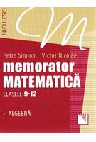 Imagine produs Memorator Matematică Clasele 9-12. Algebră