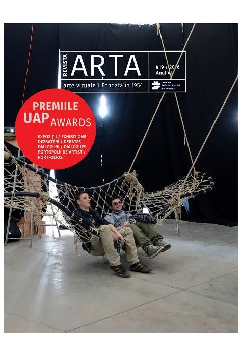 Copertă produs Revista ARTA #19/2016. Premiile UAP / UAP Awards