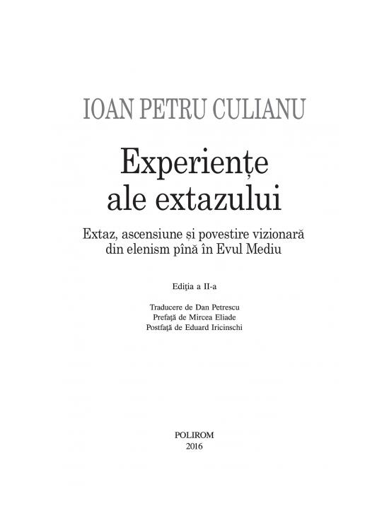 Copertă produs Experienţe ale extazului - gallery big 5