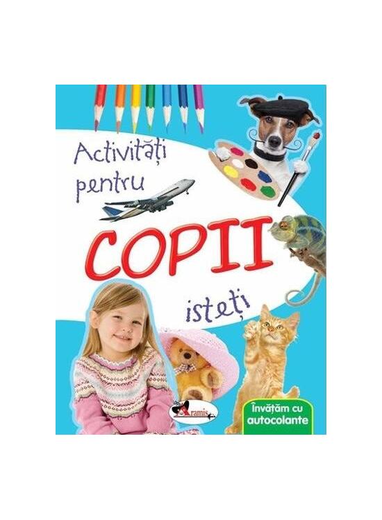 Copertă produs Activități pentru copii isteți. &Icirc;nvățăm cu autocolante - gallery big 1