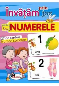 Copertă produs &Icirc;nvățăm prin joc Numerele. Cărți de joc educative (+3 ani)