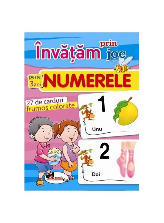 Copertă produs &Icirc;nvățăm prin joc Numerele. Cărți de joc educative (+3 ani) - gallery big 1