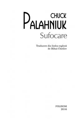 Copertă produs Sufocare